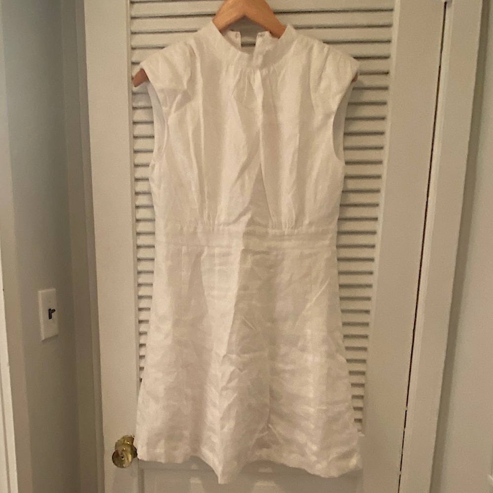 Dissh linen sheath dress, size 8
